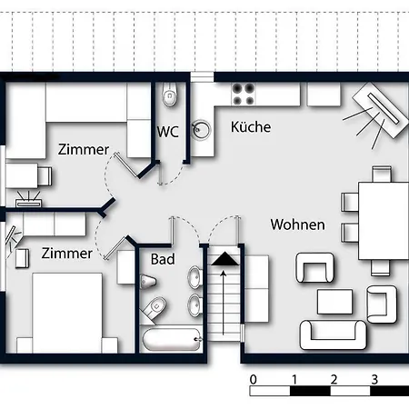 아파트 Lh Westermueuer, App 3 Braderup (Sylt)